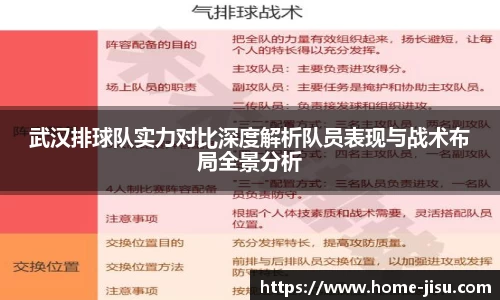 武汉排球队实力对比深度解析队员表现与战术布局全景分析